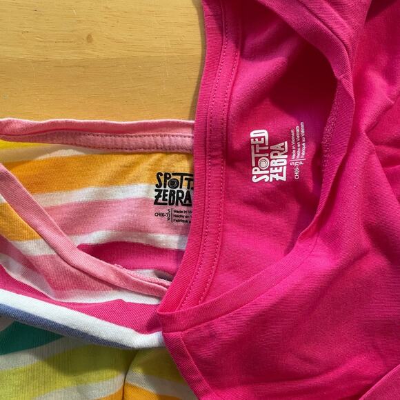 Girls Shirts Bundle of 5 Spotted Zebra Arizona Jean Company Small 6/6X/7 G/EUC - Picture 12 of 12